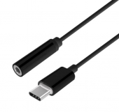 Adaptador Aisens A109-0385/ USB Tipo-C Macho - Jack 3.5 Hembra